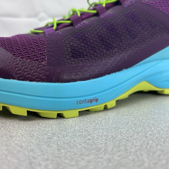 Salomon XA Elevate 401378 Purple Trail Running Hiking Shoes Sneakers Womens Sz 8 - Picture 2 of 15